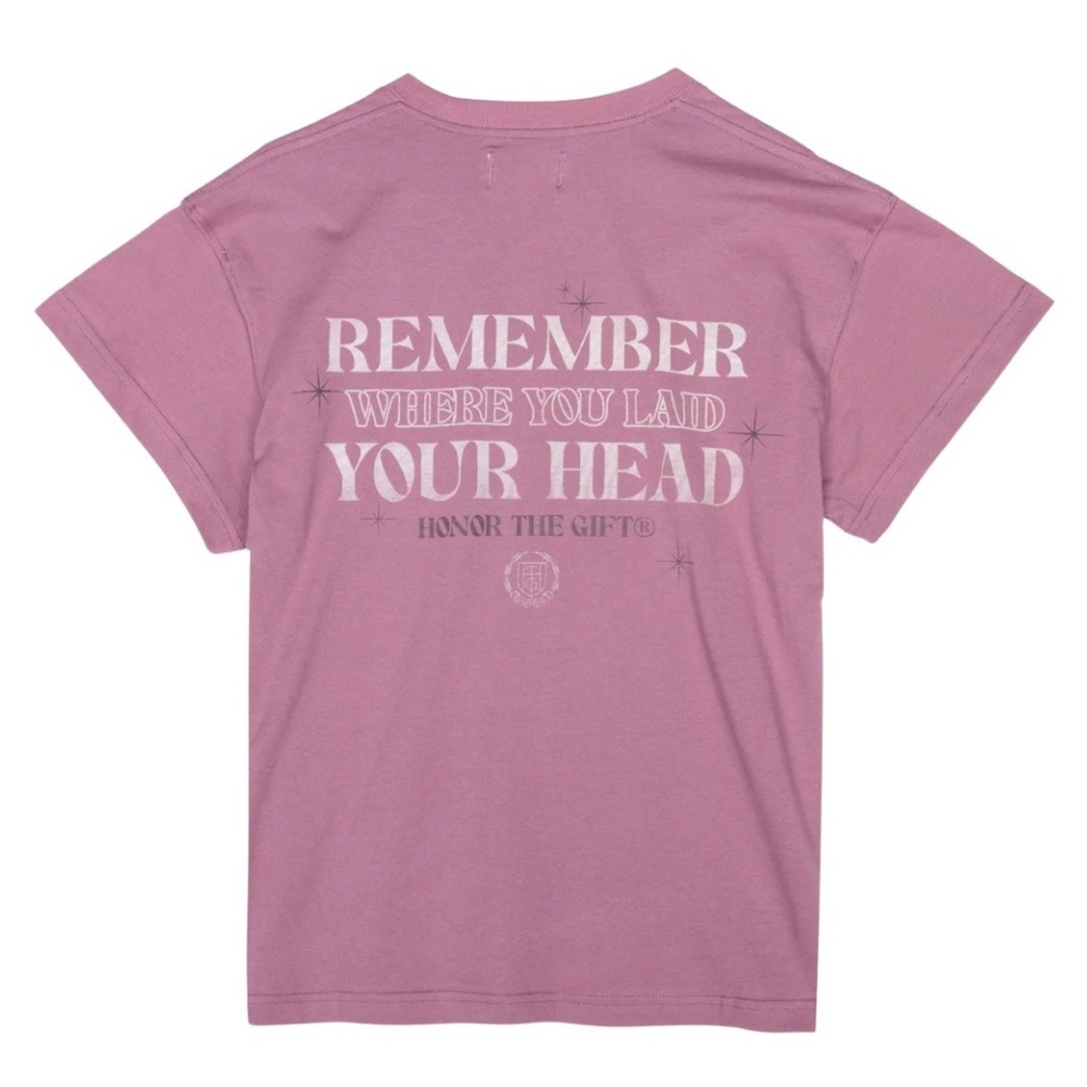 Honor The Gift Women's Mauve Short Sleeve Tee